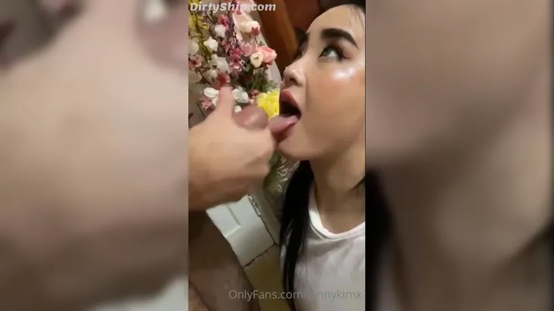 Junny Kim onlyfans Cum Swallow Sex Video