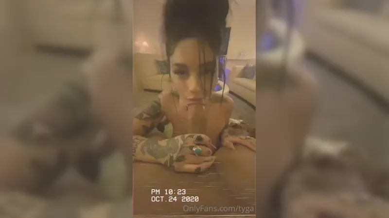 Tyga Blowjob Onlyfans Private Sex Tape Leaked