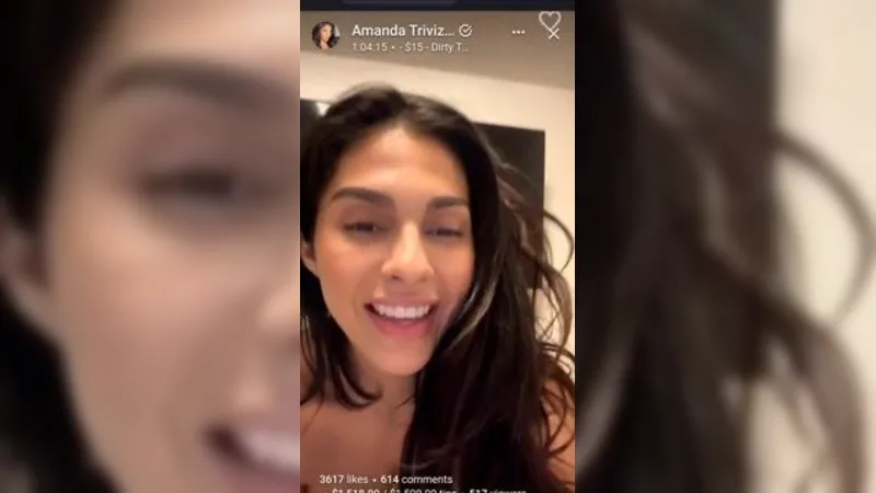 Gorgeous Amanda Trivizas Nude Shower Livestream Video Premium