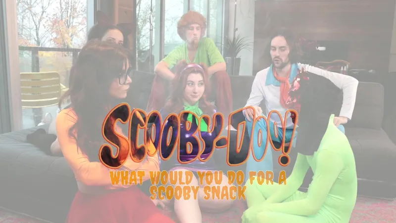 Scooby Do Parody Daphine and Velma With Their Girlfriend Getting Fucked Orgy Video
