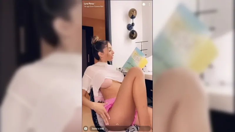Lyna Perez Sexy Bathtub Tease Video Leaked
