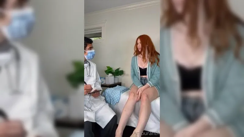 Amouranth Naked Doctor Blowjob RP Onlyfans Video Leaked
