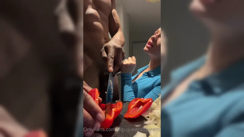 Daniella Hemsley (Queendqueenofd) Perfect Mouth Blonde Sucking Big Black Cock While Her Boyfriend Cooking Onlyfans Video